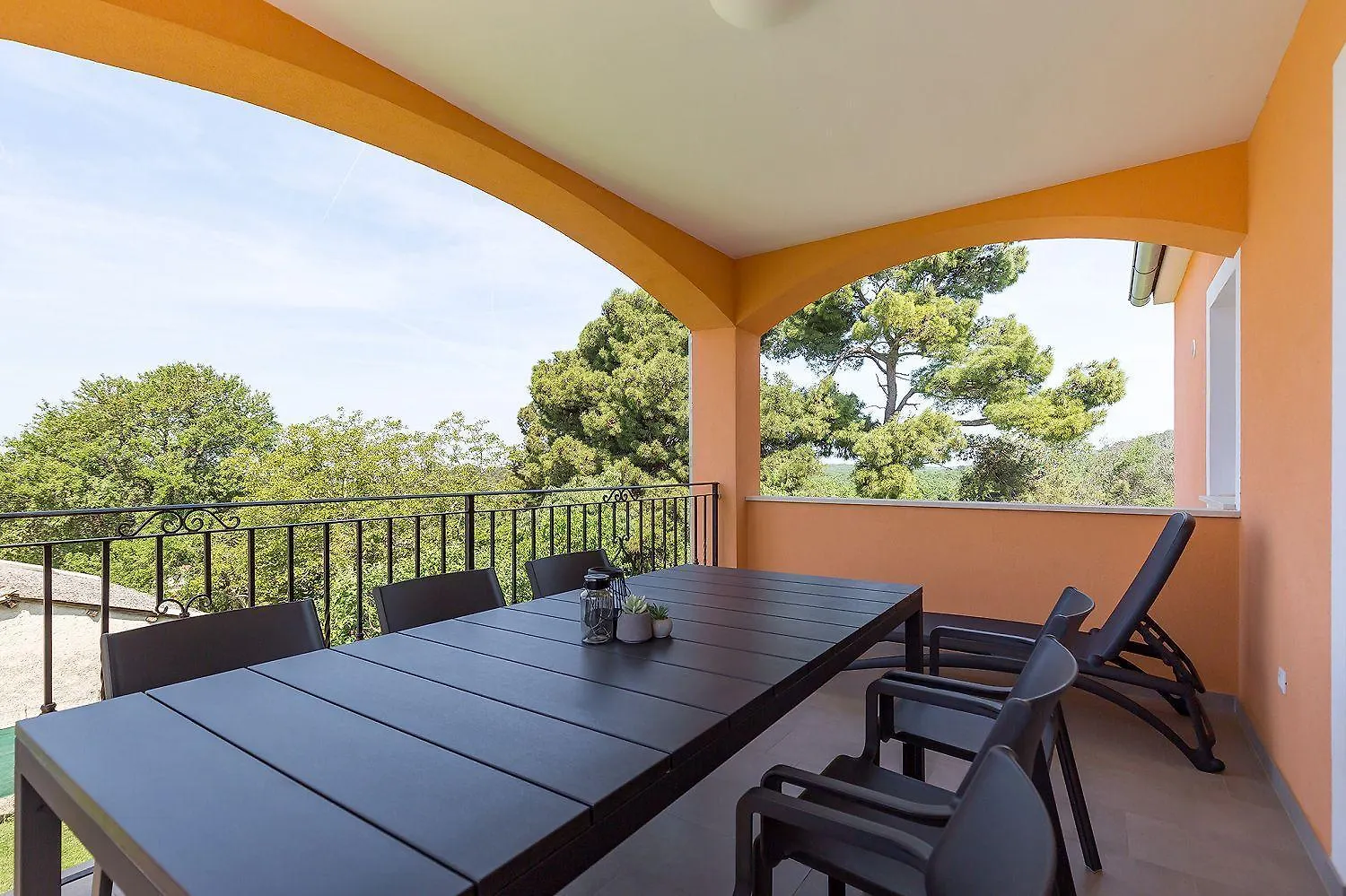 Charmantes Ferienhaus Mit Meerblick, 2 Fahrraeder, Grill, Privater Balkon, Waschmaschine Πόρετς